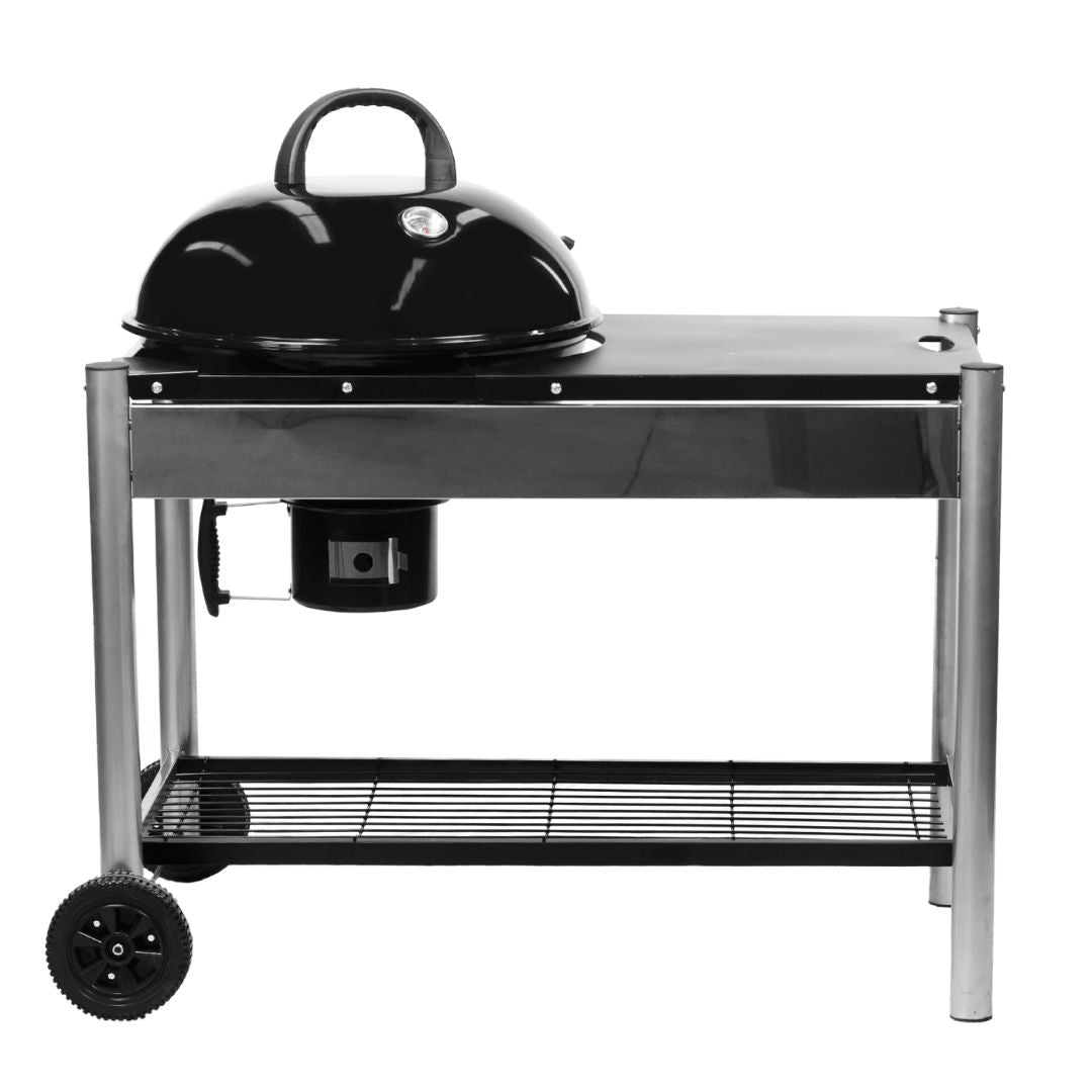 BULLGRILL KETTLE 22.5" CON MESA INTEGRADA